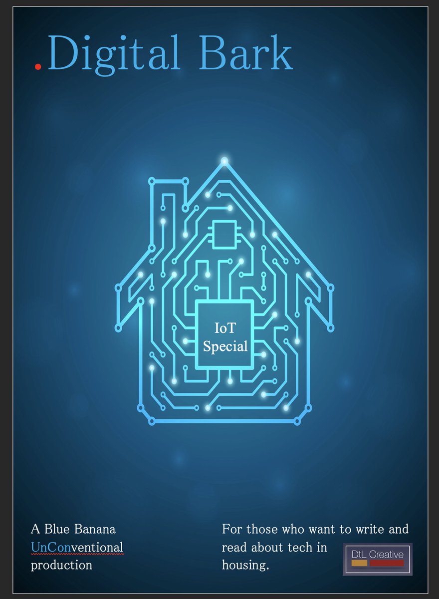 Bluebananadtl's tweet photo. Not long now to the next issue of the .Digital Bark, the magazine for technology and innovation in housing. (25th Sept)

We will focus on IoT in housing as well as other features we aim to be regular favourites. 

You can see 1st issue here:

https://t.co/fOwZEqfXds

#ukhousing https://t.co/QLAPQrfjv5