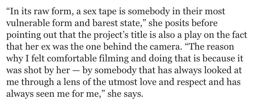 clinezdaya's tweet photo. “it was shot by her—by somebody that has always looked at me through a lens of the utmost love and respect and has always seen me for me.” 🤍 https://t.co/UUGOJz1vbf