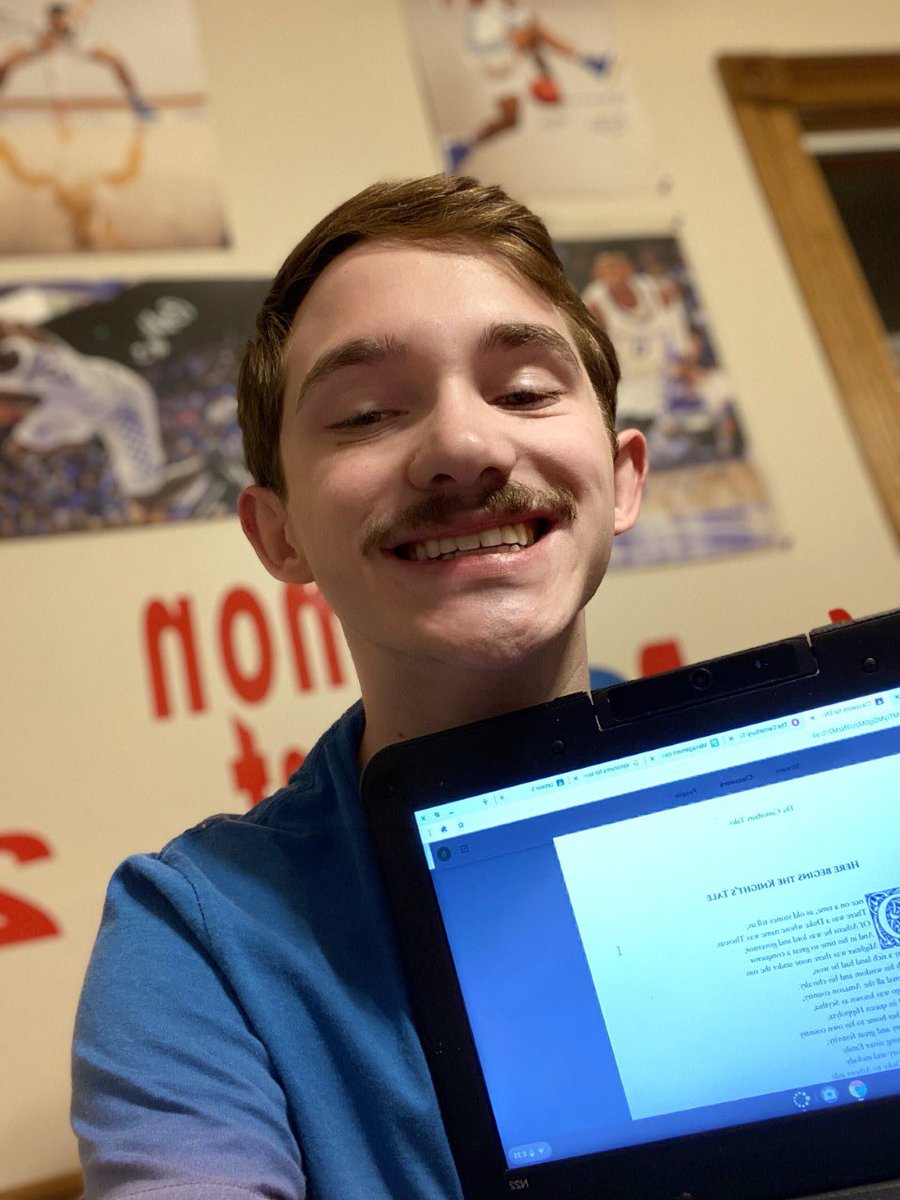 JAGkentucky's tweet photo. Wayne County HS JAG Kentucky students are hard at work on Virtual Learning! 👏🏼👏🏼🧑🏻‍💻👩🏼‍💻
#HealthyatHome #JAGisEssential https://t.co/1g6PGsD3wk