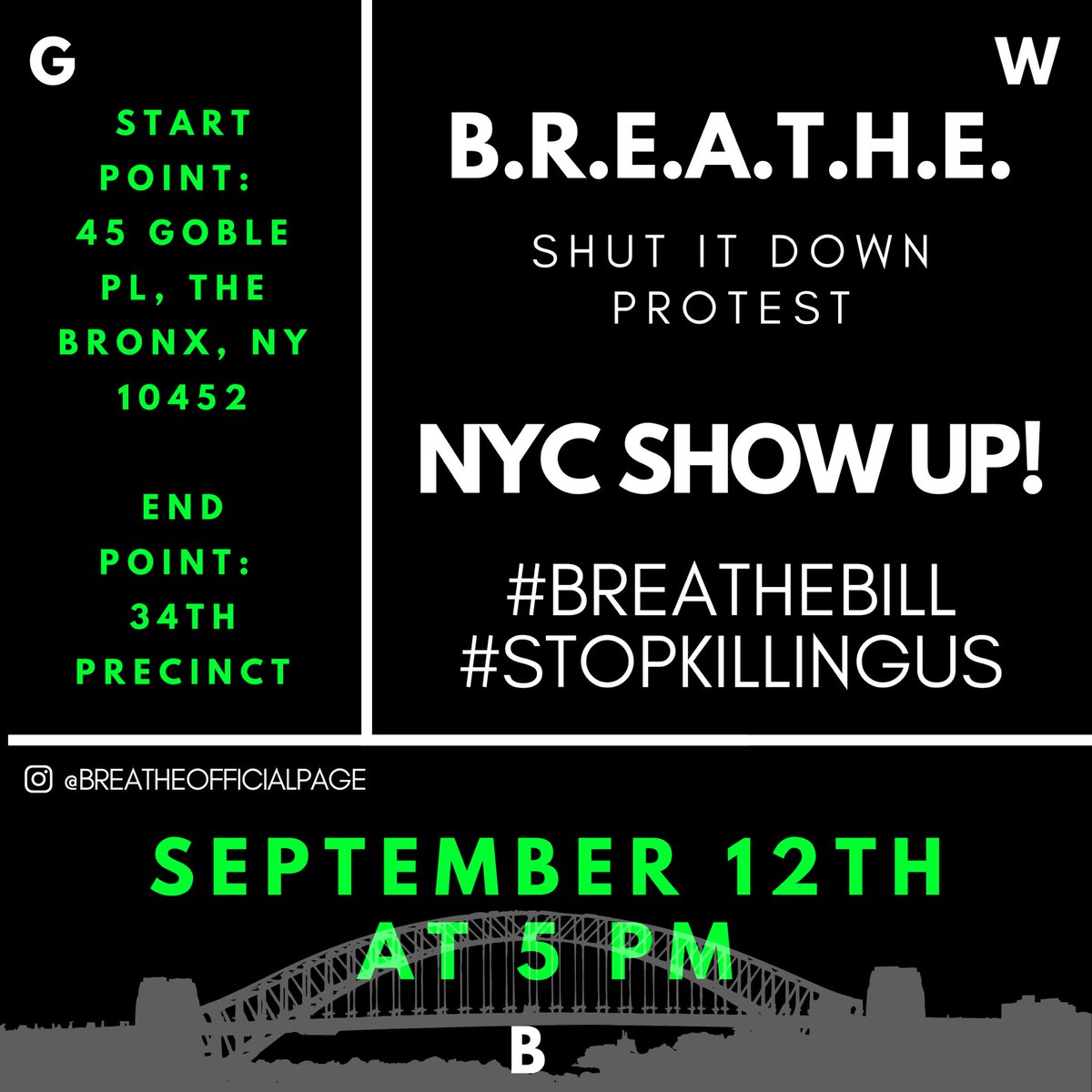 #shutitdown #stopkillingus #blm #breathebill