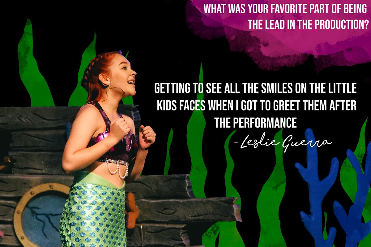 PhotographyDeja's tweet photo. Theater Thursday🎭

We interviewed Senior Leslie Guerra about her role in the little mermaid. We want to thank the Sharyland  High School Thespians for collaborating with us this week.
@SharyCarpeDiem 

Picture Credit: @yearbooklady https://t.co/cKZdJZLYZH
