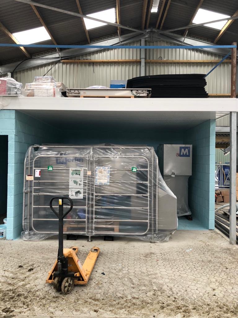 McCaskieLtd's tweet photo. Single @FullwoodPackoUK #m2erlin delivery this week looking forward to getting going with this one. Complete transformation on this farm #roboticmilking #onestopshop #teamdairy https://t.co/dJLabbOp8n