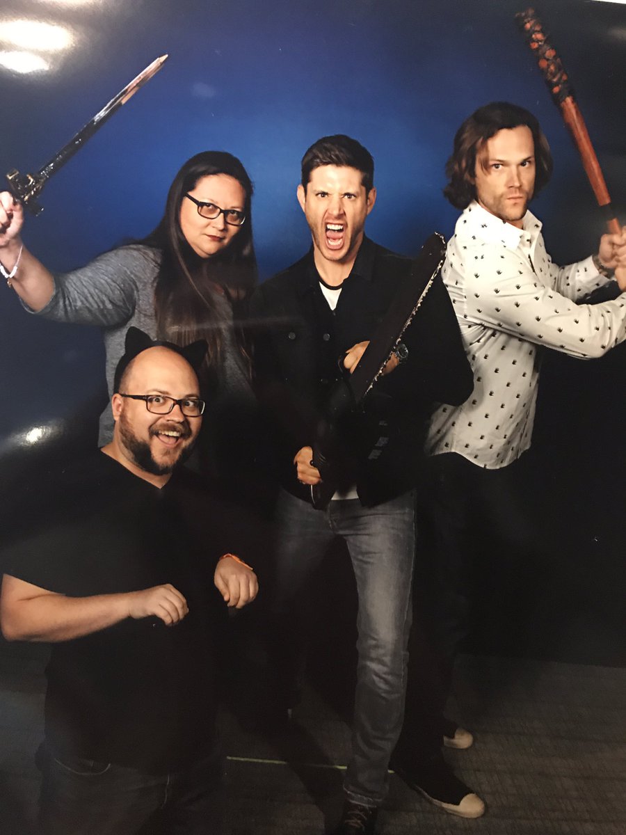 Not only  #ThankYouSupernatural for everything in previous tweet, but thank you to my faves for being actual good human beings that are genuinely fun to be around.