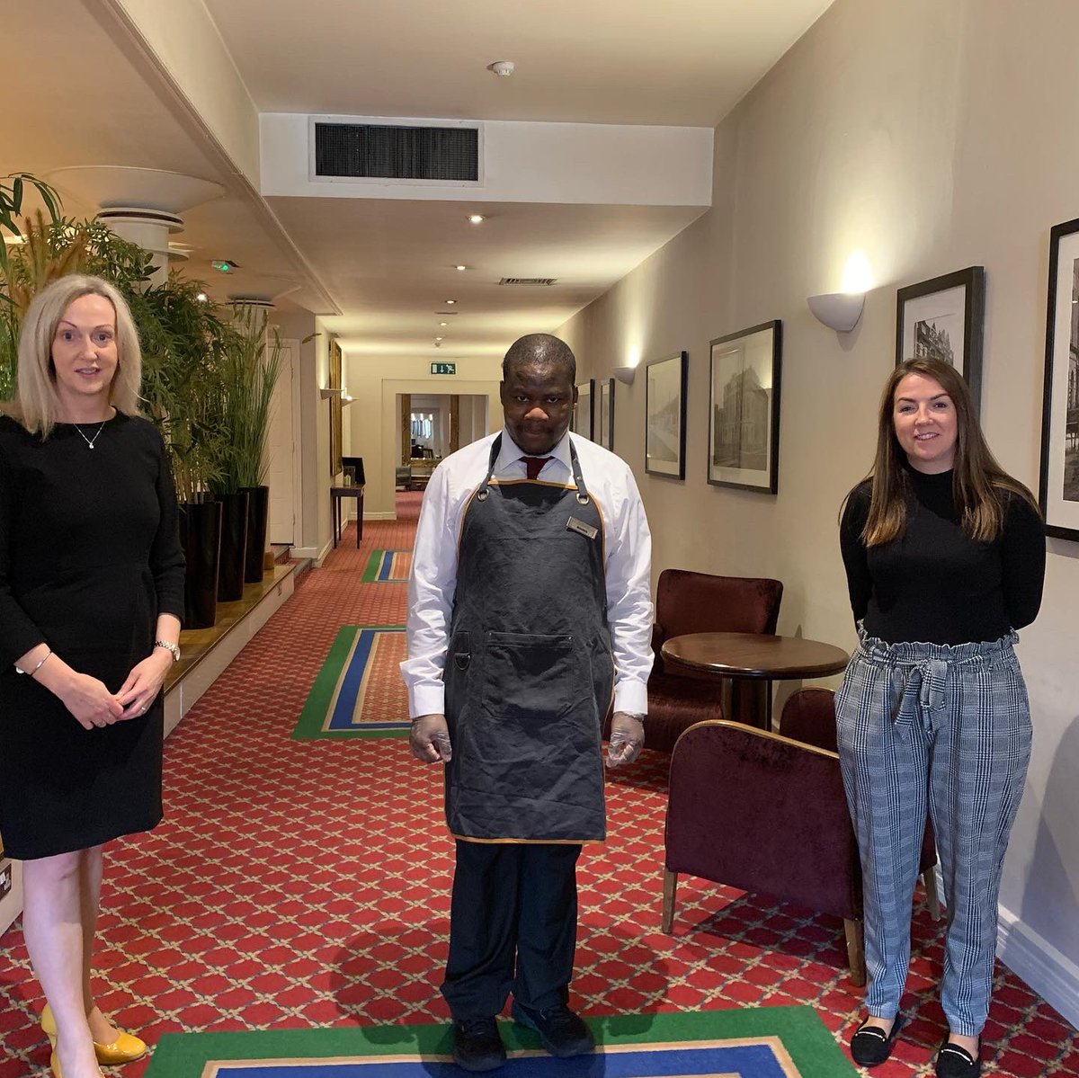 AbilityCork's tweet image. Maurice is delighted to be heading back to @MetropoleCork this week to continue his work experience placement. 
A huge thank you to @TrigonHotels for the opportunity again. 
We are also very happy to see participants slowly and safely return to placements in such uncertain times.