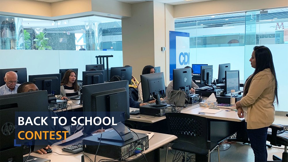 CDICollege's tweet photo. ๐ซ CDI College Goes Back to School๐โ โ โ
โ โ โ
Win a $50 gift card if you send us DM or reply with a photo or memory of your #firstdaycdi experience.โ OR post a photo of the story with hashtag #cdicollege.โ โ โ
โ โ โ
Rules: https://t.co/Z4AQC2Z2ga
#Contest #Giveaway https://t.co/znU6fnNvFn