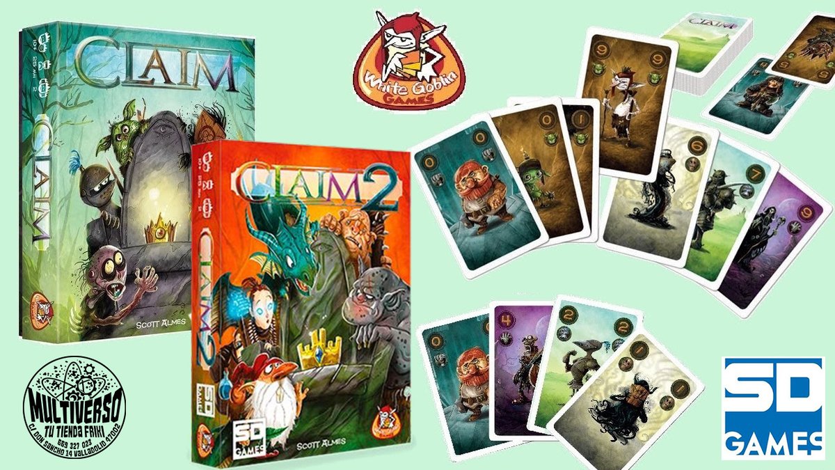 multiversofriki's tweet photo. #Claim es un juego de cartas con ambientación fantástica para dos jugadores en donde se nos presenta un reino cuyo rey ha muerto. 
¡Tu objetivo es ser declarado rey antes que tu rival!
#Claim2 continúa un año después de Claim... porque el nuevo rey ha muerto...
@PlaySDGames https://t.co/GpzPfCxbaT