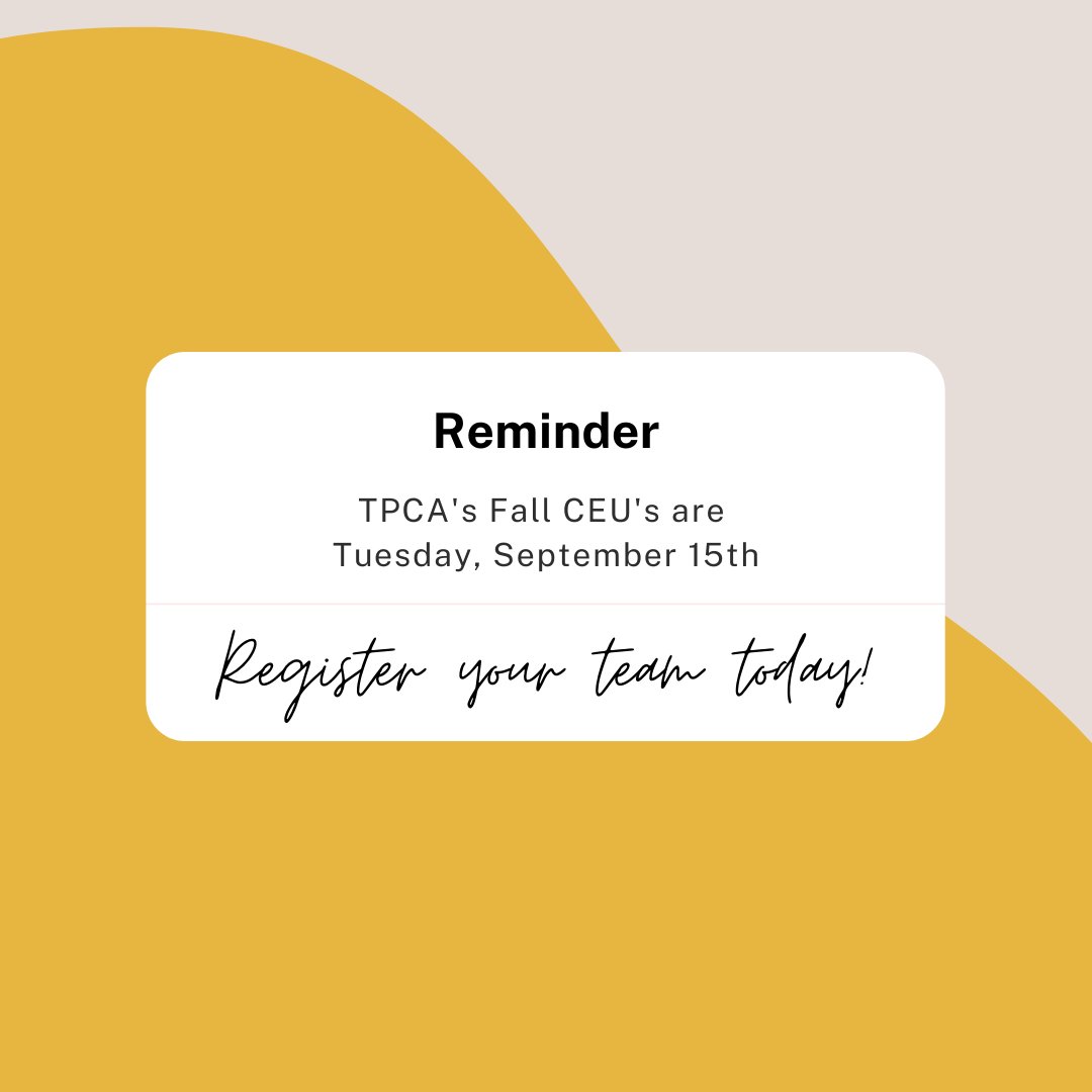 TexasControl's tweet image. Don't miss out on TPCA's Fall CEU's next week. ⁠
Only pay for the CEUs you need! 

Register at texaspest.org/fallceus