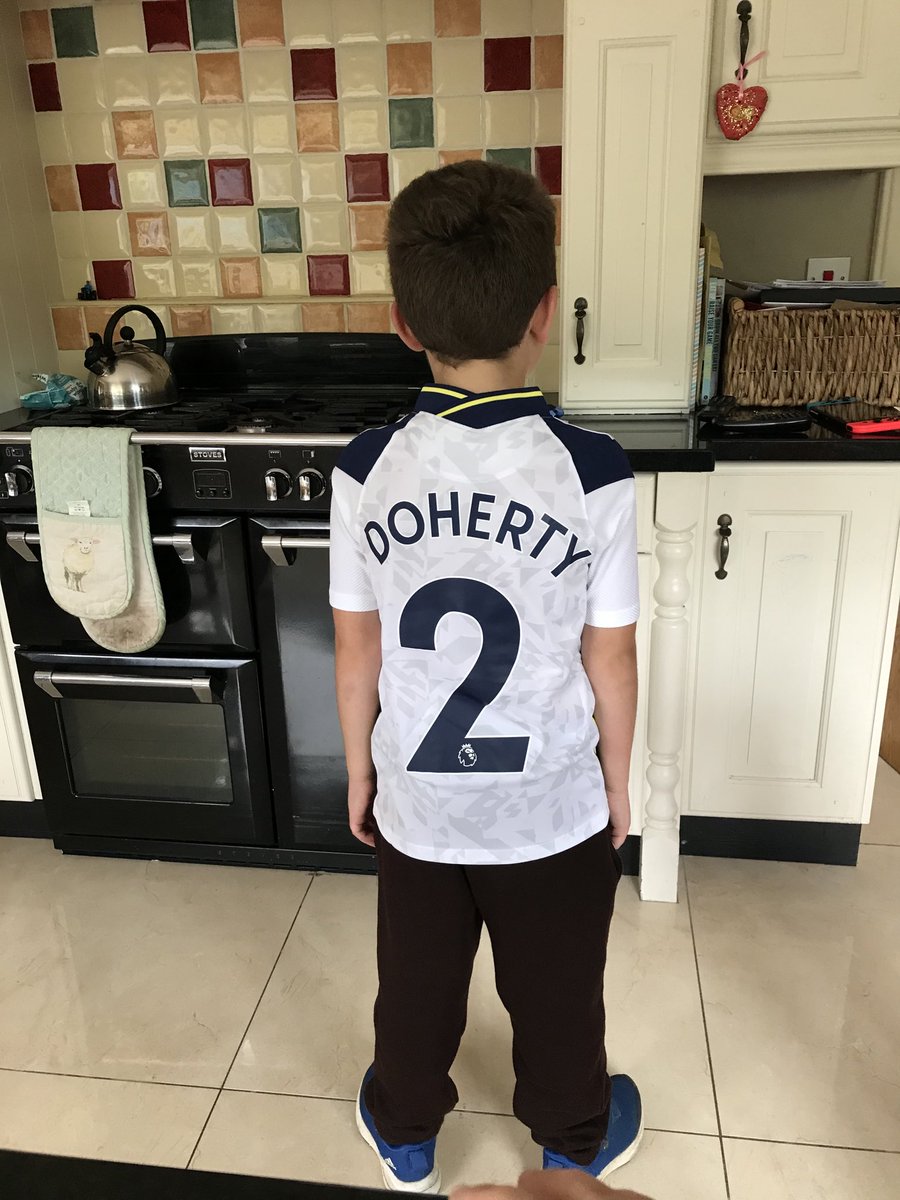 Just arrived in the post all ready for Sunday 🇮🇪🇮🇪. ⁦@mattdoherty20⁩ ⁦<a href="/SpursOfficial/">Tottenham Hotspur</a>⁩ ⁦<a href="/Cjbarr_291/">cj barr</a>⁩ #COYS