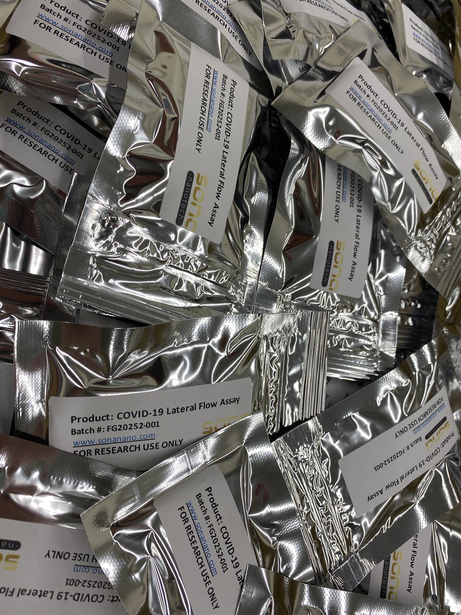 Are you negative or positive - that is the question! We can provide the answer in 15 minutes! #rapidtesting #Covid_19 #sonavscorona <a href="/SonaNanotech/">Sona Nanotech</a>