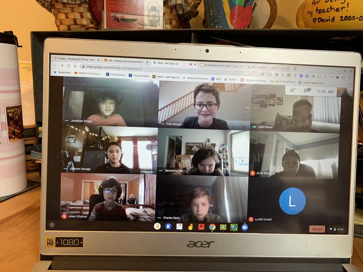 linda_hankey's tweet image. Competing virtually with each other on multiplication of integers. #wgs118life, #integerfun