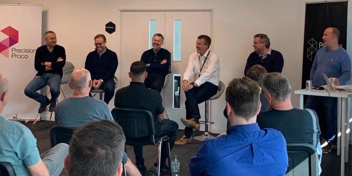 PrecisionProco's tweet photo. And London brings a wrap to our employee roadshow! Another brilliant session! #brillianttogether #precisionprocopeople #printdifferent https://t.co/s45dLBjiI5