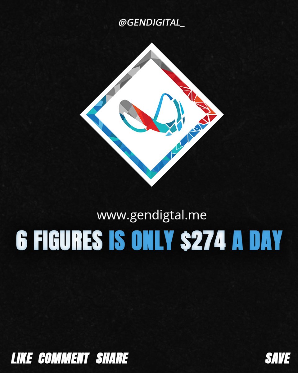 GenDigitalNow's tweet image. Making six figures money is easy, but it requires some #smart play! Open an E-commerce store, write an e-book, sell an online course. Share your #ideas on how to make 6 figure money in a year! Let us know your views in the comments section. Follow us @gendigital