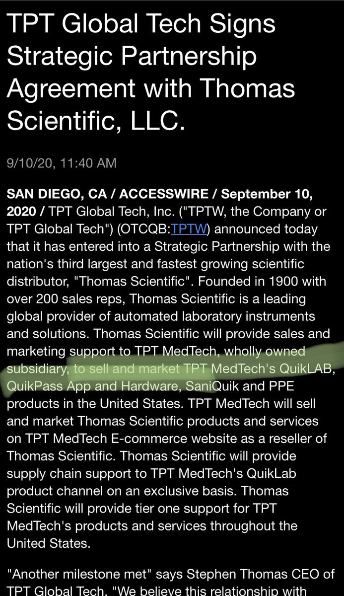 goatsmoney's tweet image. #thomasscientific I remember seeing this in school. This is huge for $tptw just take a look at these few screenshots and get an idea of who they are working with. #goatsmoneycrew GRASS!!! thomassci.com/About-Us