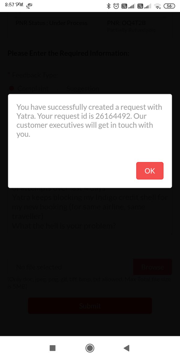contactbhaswati's tweet photo. Yatra is perhaps the most unprofessional travel booking agent who hassles a decade old loyal customer by blocking their credit shell even after several attempts & umpteen complaints. #Unprofessional #CreditShell
@YatraOfficial @IndiGo6E https://t.co/K2AcYRYk56