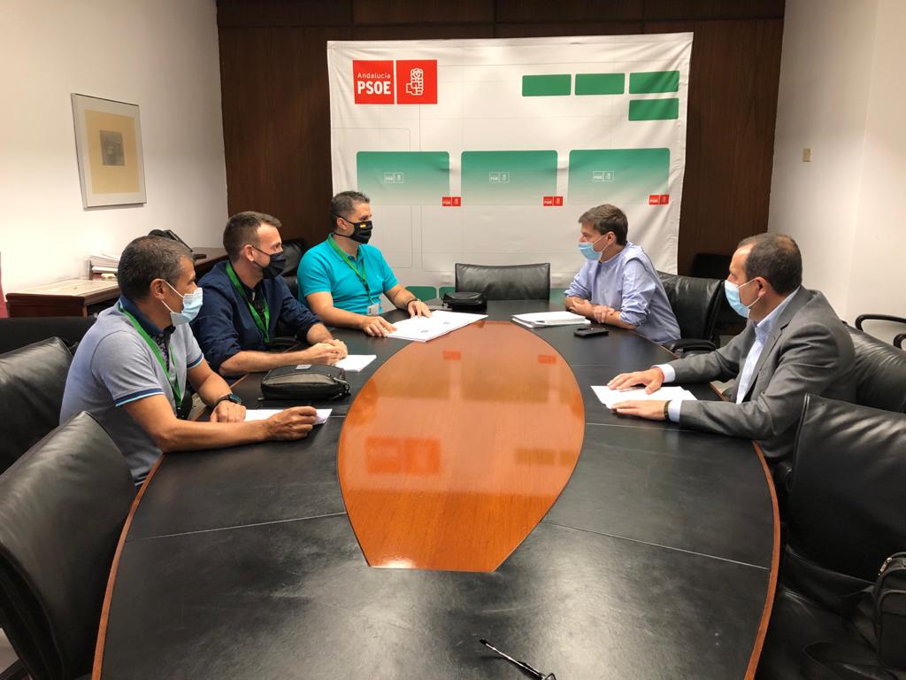 usplbe's tweet photo. #LEY DE COORDINACIÓN DE P.L 👮‍♀️👮‍♂️ DE ANDALUCÍA. 
Nos hemos reunido en el @ParlamentoAnd con @psoedeandalucia para tratar las propuestas presentadas por USPLBE a la modificación de la ley
➡️Reunión positiva donde sacamos el compromiso para hacer preguntas en la comisión de interior https://t.co/qDPNGvAoYt