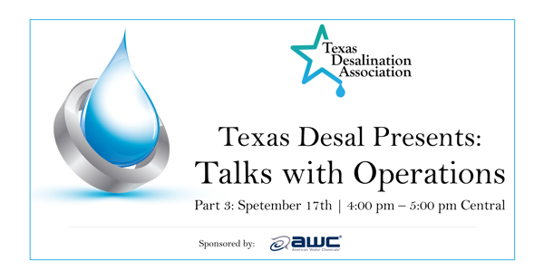 Texas Desalination Association tweet media