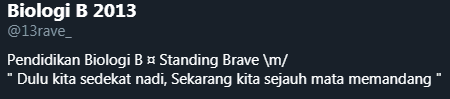 Biologi B 2013 tweet media
