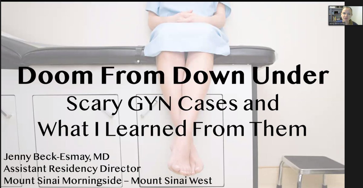 UVMEmergencyMed's tweet photo. Honored to have @jbeckesmay of @feminemtweets fame give grand rounds on those terrifying GYN emergencies https://t.co/ei4YujsCsZ
