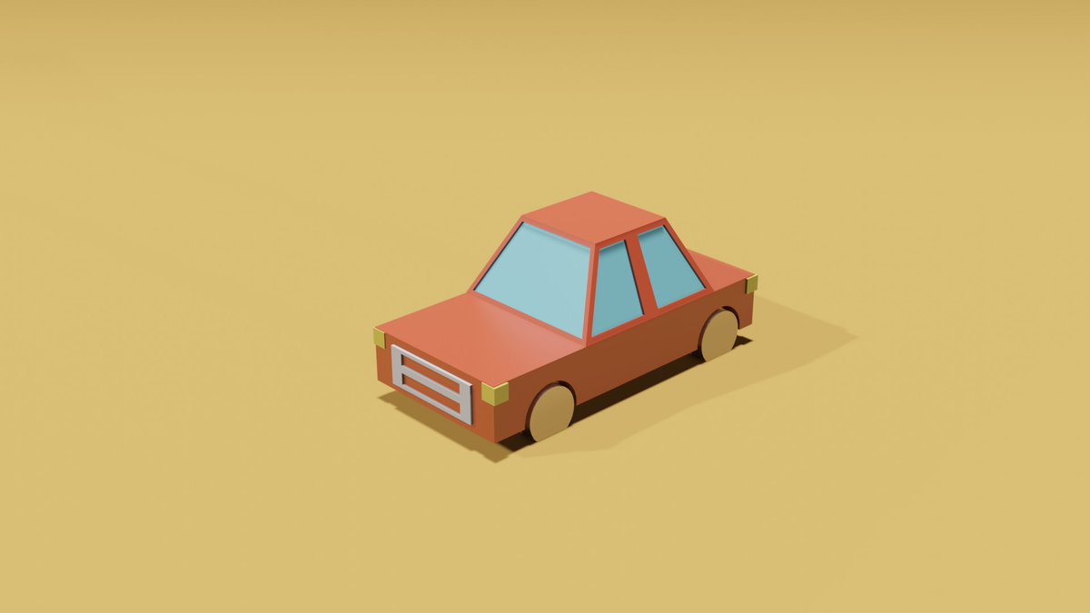 AlterGamedev's tweet image. Been away for a while. 
Came back and tried some low poly vehicles in blender. Hope you like it.
#b3d #blender