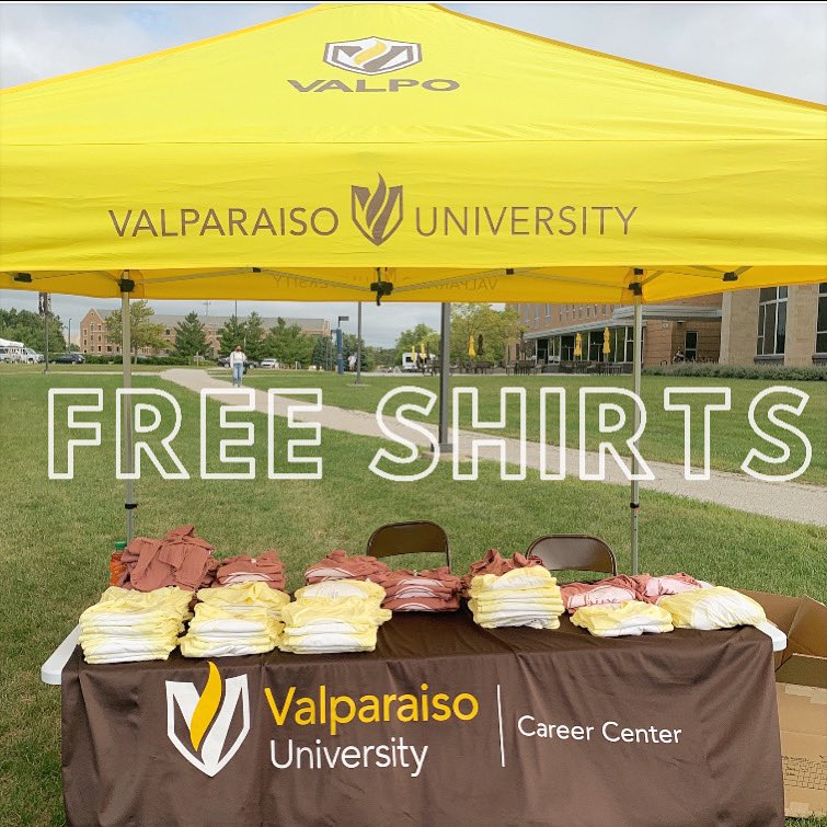 Make sure to get your ✨free✨ #hirevalpo shirt!