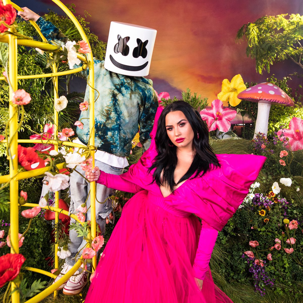 ddlovato's tweet photo. #OKNotToBeOK is out now with the incredible @marshmellomusic!! Take a moment today to check in with yourself and your loved ones 💖

https://t.co/Kik2hwJqrM https://t.co/lVJQO3PB0S