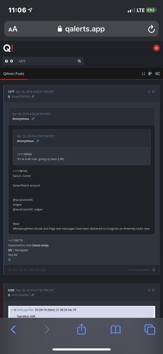4/ when I run all the capital letters on the above tweet, it takes me to post 804:Delta [6] CONFCOMMS GOODOPERATIONALSidebar: I don’t know what this means but it sounds really exciting!Post 134: DARK TO LIGHT& I dunno if 1277 is relevant..?!?
