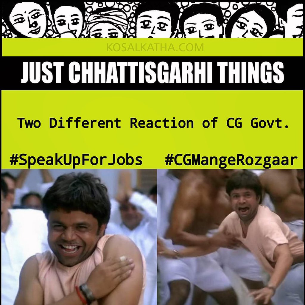 Kosalkatha's tweet photo. #cg_mange_rojgaar 
@bhupeshbaghel @drramansingh @OPChoudhary_Ind @RahulGandhi https://t.co/s3oO2Xb7Eq