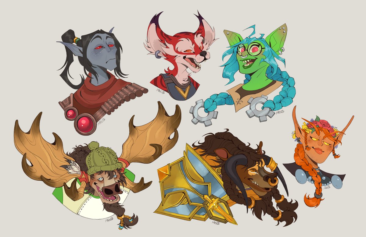 icicleteeth's tweet photo. As promised, all of September 2020's portraits compiled together, aka my entire past week, haha. I said it lots already, but thank you all so much for the support! :'O https://t.co/0OktPk0l9I