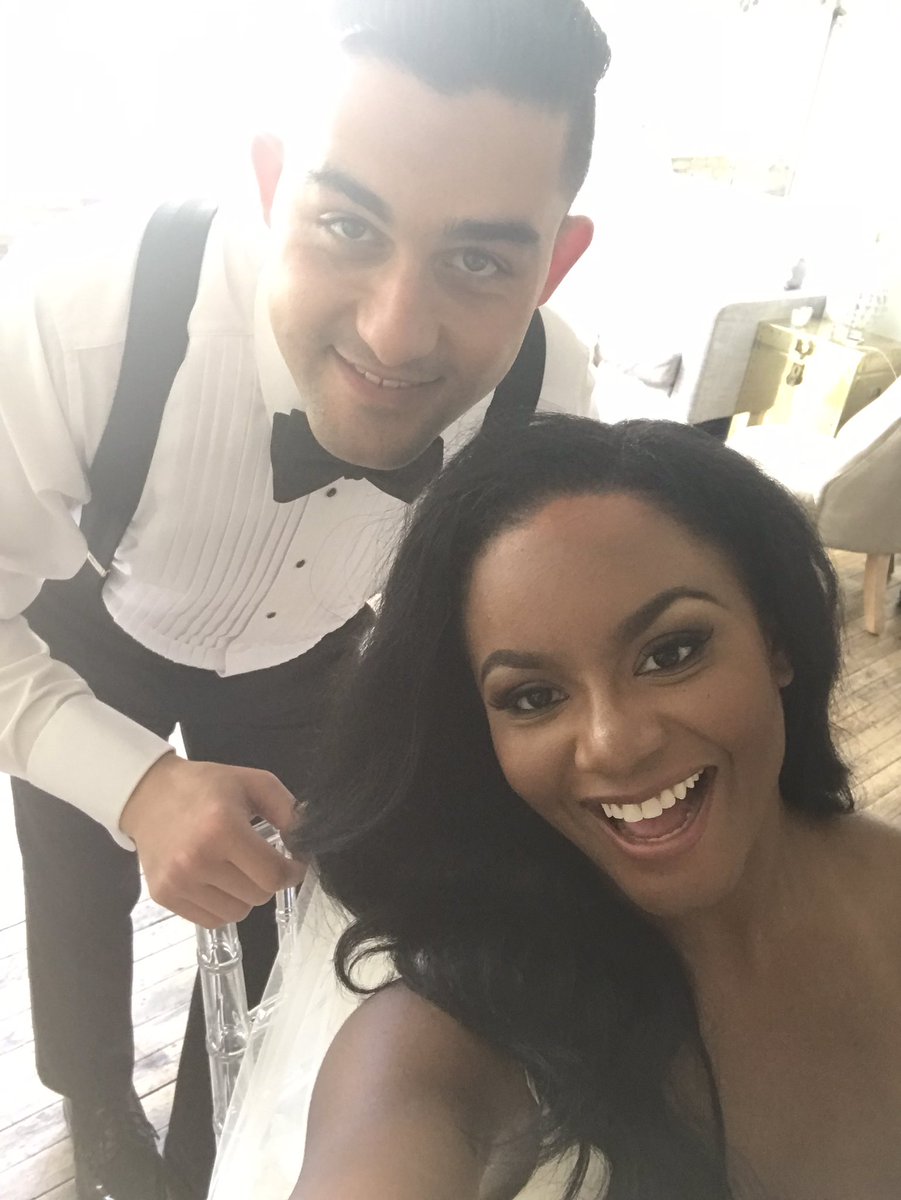 FeliciaBoltonTV's tweet photo. ✨✨🤵🏻👰🏾✨✨Our big wedding ceremony was canceled bc of Covid 19. These are some photos from my phone. Special thanks to @mrjaymanuel , @nigelbarker , @tyrabanks for teaching to #smize 💁🏽‍♀️ #bride #love #marriage #blackbride #covidbride #wedding #weddingdress #chicago #chicagobride https://t.co/IPEomDvAHW