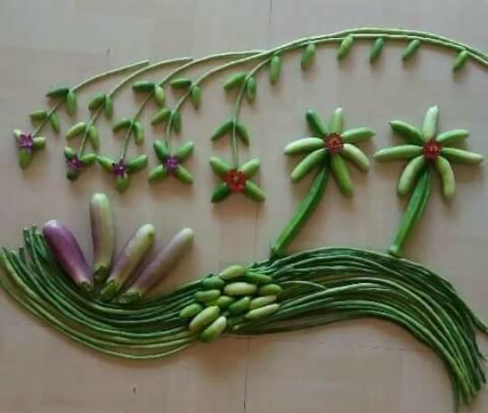 રાષ્ટ્રીય પોષણ માસ - 2020ની ઉજવણીના ભાગરૂપે પોષણ અંગેની જાગૃતિ ફેલાવવાના આશય સાથે રાજ્યના વિવિધ આંગણવાડી કેન્દ્રો અને લાભાર્થીઓ દ્વારા લીલાં શાકભાજીમાંથી પોષણ રંગોળી બનાવવામાં આવી
#GujaratPoshanMaah2020 #PoshanMaah2020 #PoshansedeshRoshan #ICDS #WCDGujarat