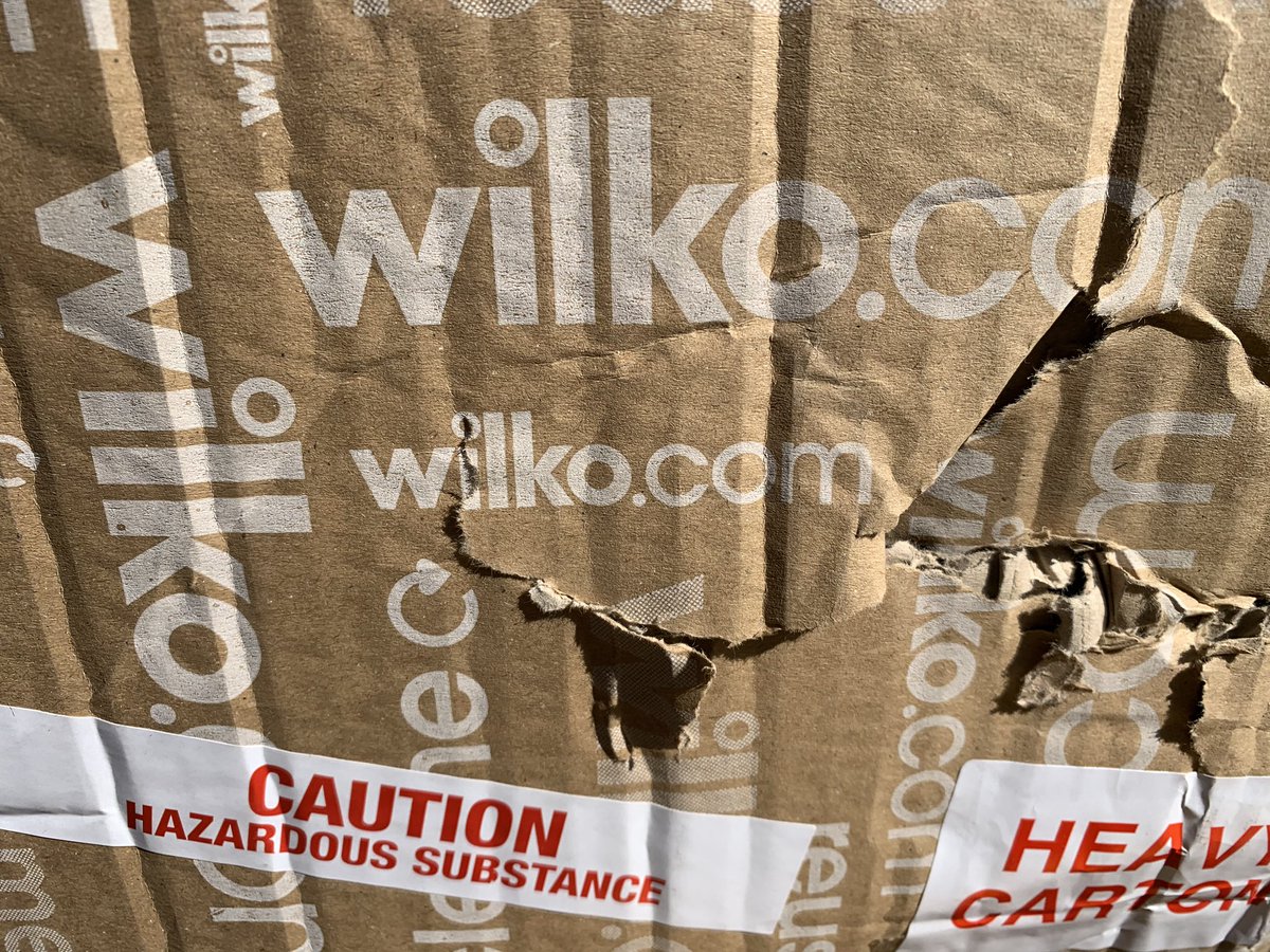 Suz149's tweet photo. @LoveWilko #dort your packaging out!! https://t.co/pg67V4yfNG