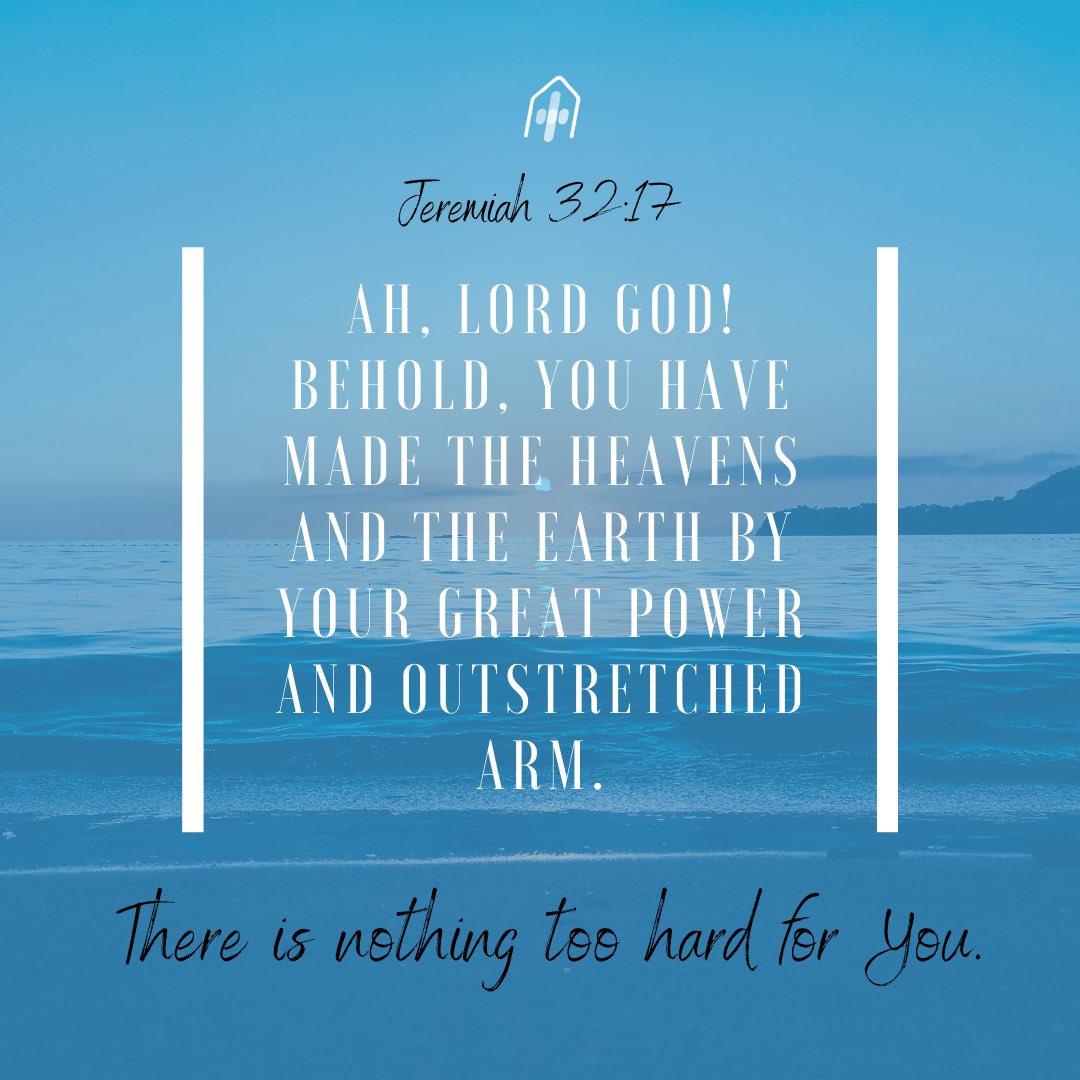 dwellingplacenc's tweet photo. What is too hard for you is not too hard for God! https://t.co/qVI4FI4VZW