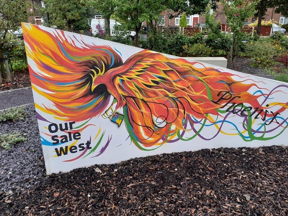 We need your help. We need your suggestions for what we can put on the 4th wall in the Phoenix garden. What do you love about Sale West?, what things do you think we should celebrate?