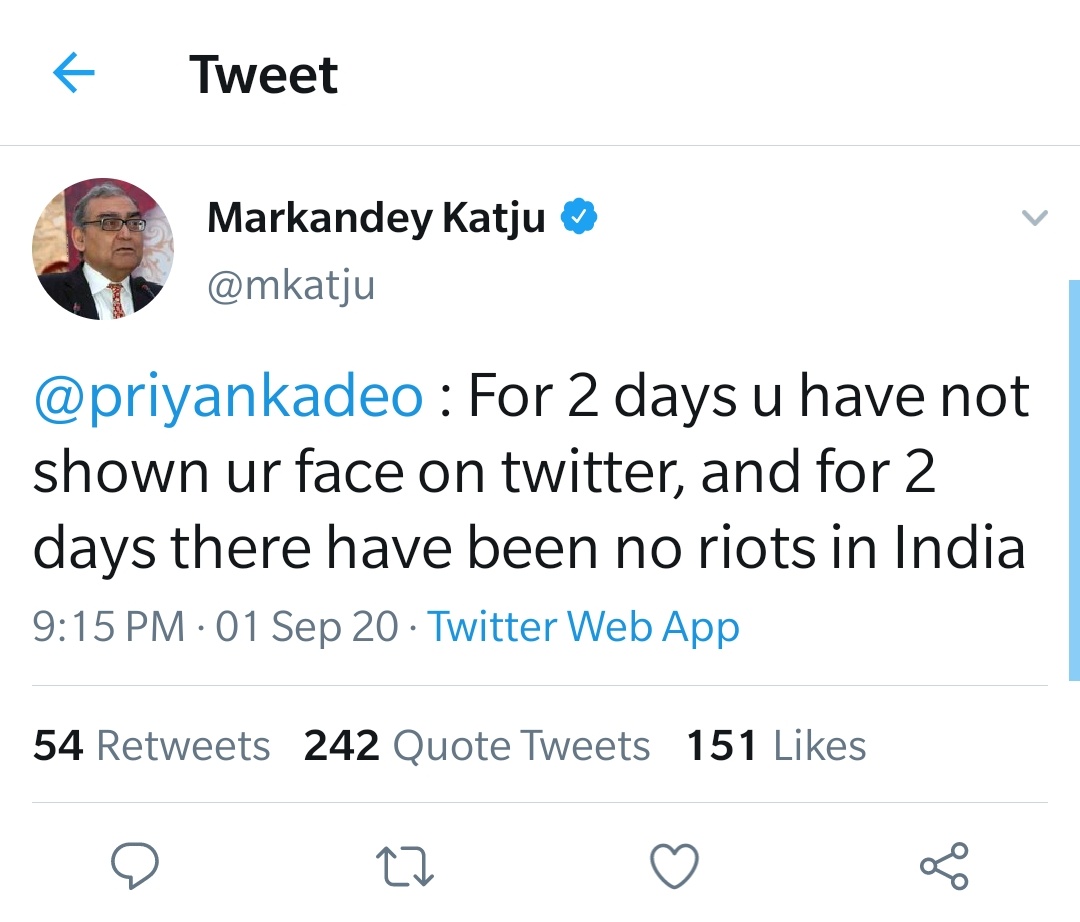 markandey katju twitter