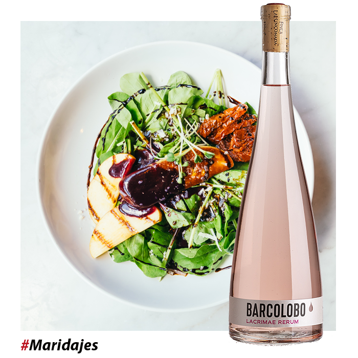 Ensalada de Foie + BARCOLOBO Lacrimae Rerum 🍷
Con el código promocional: MaridajeConBarcolobo obtienes un 10% de descuento en tu compra online en barcolobo.com/tienda ¡y disfruta de BARCOLOBO para maridar tus recetas!