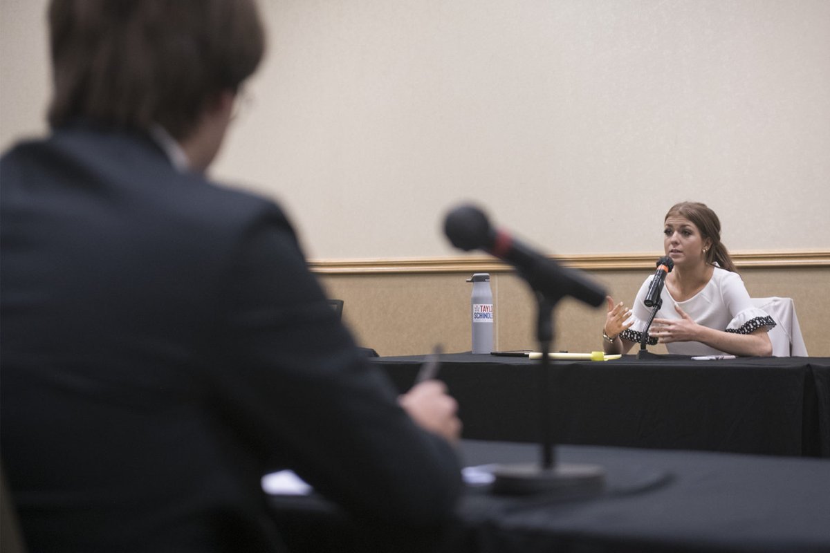 CSUCollegian's tweet photo. NEWS: Candidates of the Associated Students of Colorado State University engage in discussion over key issues for the presidential debate of the election season. 

@serenaroseb #ASCSU #CSURams 

https://t.co/O0BbGGEHJw https://t.co/0grymybmh7