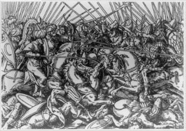 le contexte fût long mais on arrive enfin au sujet de base, on avance de 4 mois après la création de la Ligue de Lezha, et on obtient cette fameuse BATAILLE DE TORVIOLL le 29 juin 1444