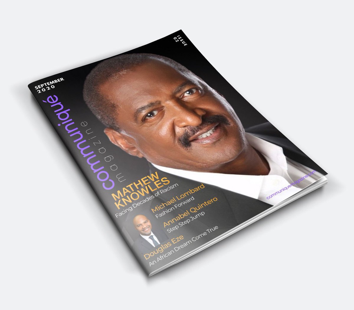 Corretta_Doctor's tweet photo. @MathewKnowles gave an absolutely WONDERFUL interview in the latest issue of communiqué Magazine https://t.co/Q7qx8jdKG3 https://t.co/Ro9TKiwbWb