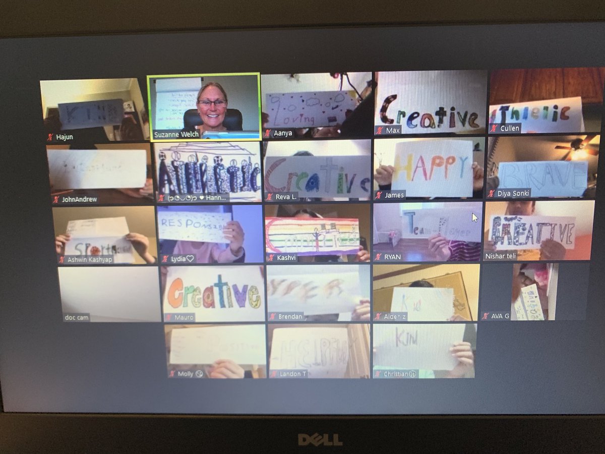 swelchTSD's tweet photo. Our fifth grade class read, One Word, by Jon Gordon, and shared each other’s One Word. What a great way to get to know each other and carry out that growth mindset “one word” for the year. #growthmindset ⁦@HamiltonHawks82⁩ https://t.co/ECK9RLIPnn