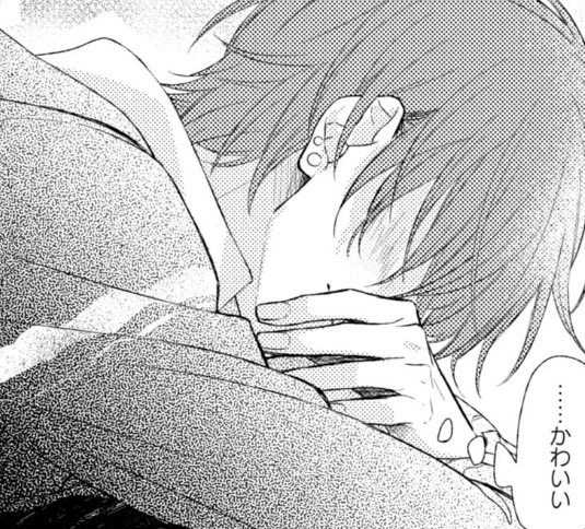 #佐々木と宮野好きなコマ 
ほんとの事言えば全部のコマ大好きなんですけど、強いて言うなら、佐々木先輩の赤面とか、綺麗なお手手のコマが大好きです! 