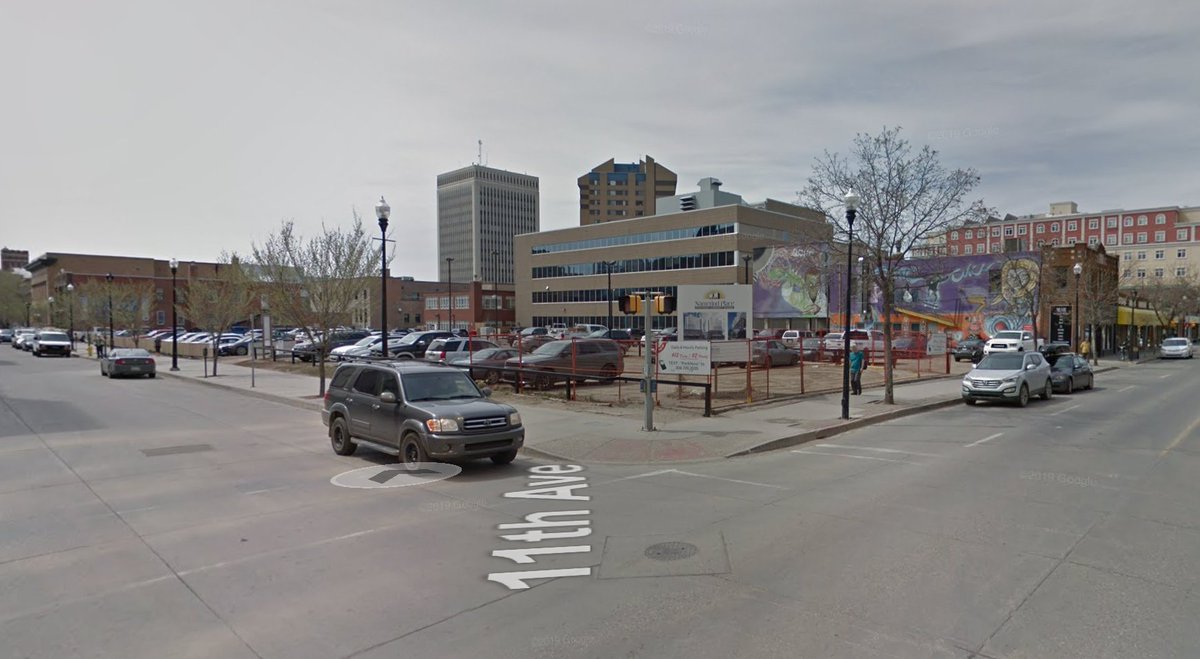 Some more context: Since passing the DNP, council has approved two other temporary parking lots. One on the 1700 block of Hamilton and one on Lorne & 11th (pictured). /15  #yqr  #yqrcc  #yqrrpc