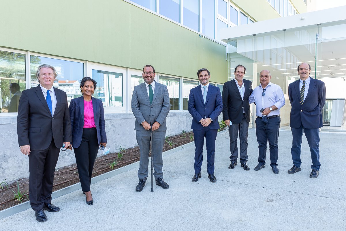 Before the official opening on Monday, we were proud and honored to present the #UnitedLisbonSchool and #EduHub project to Secretary of State of Education, João Costa.  #UniquelyULIS #TomorrowMatters #InternationalSchool #Lisbon #Portugal 🇵🇹