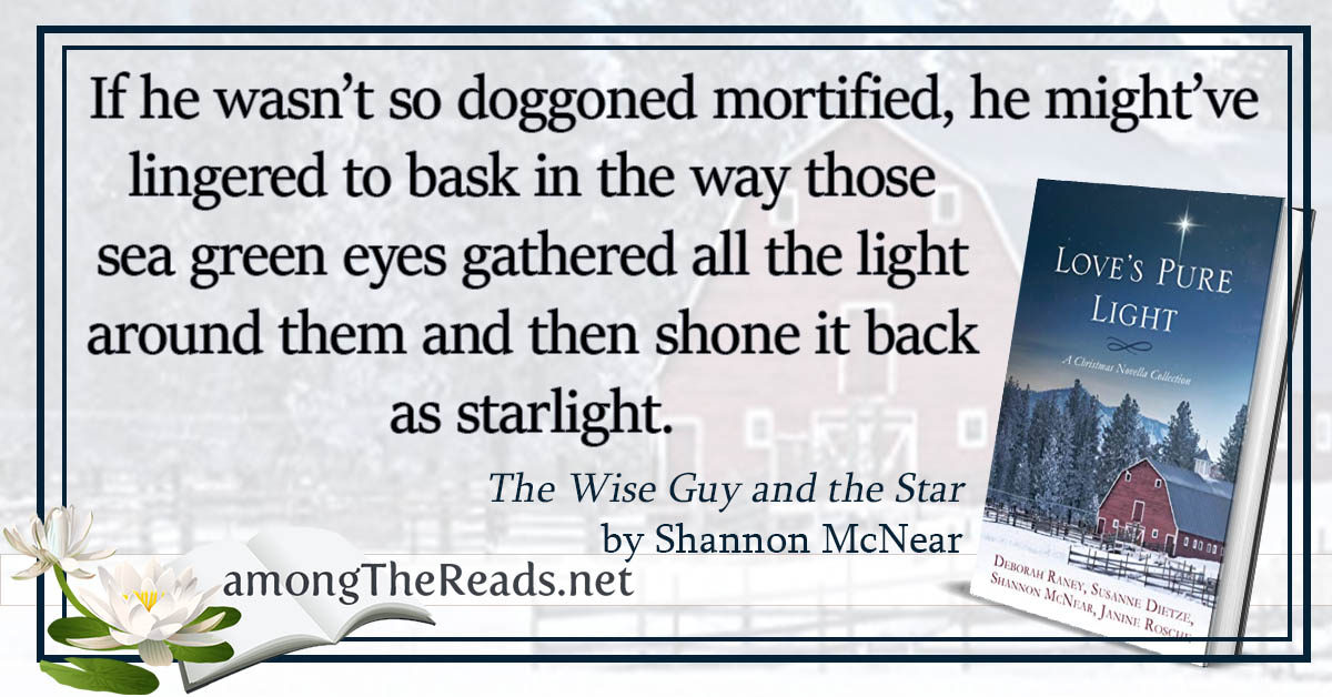 amongthereads's tweet photo. If he wasn’t so doggoned mortifi... - #LovesPureLight by Susanne Dietze, Shannon McNear, Deborah Raney, Janine Rosche @SusanneDietze @ShannonMcNear @AuthorDebRaney @janinerosche #ReachforaRoschebook @barbourbuzz #NetGalley #ChristmasRomance #bookishlife https://t.co/ionH6YRXhV https://t.co/smrKVwQo3g