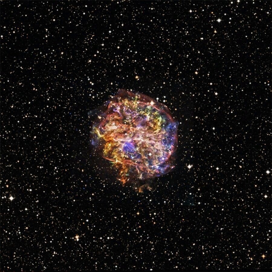astrogid's tweet photo. Ocтaтoк вcпышки cвepxнoвoй G292.0+1.8 https://t.co/dIJAxjr8xc