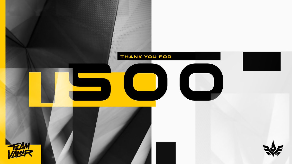 TeamValorem's tweet photo. Thank you for 500 followers! 🎊

Make sure to also subscribe to our @YouTube channel if you haven’t already. 👇

https://t.co/Tke5XkulLy
https://t.co/Tke5XkulLy https://t.co/JkCLucwawF