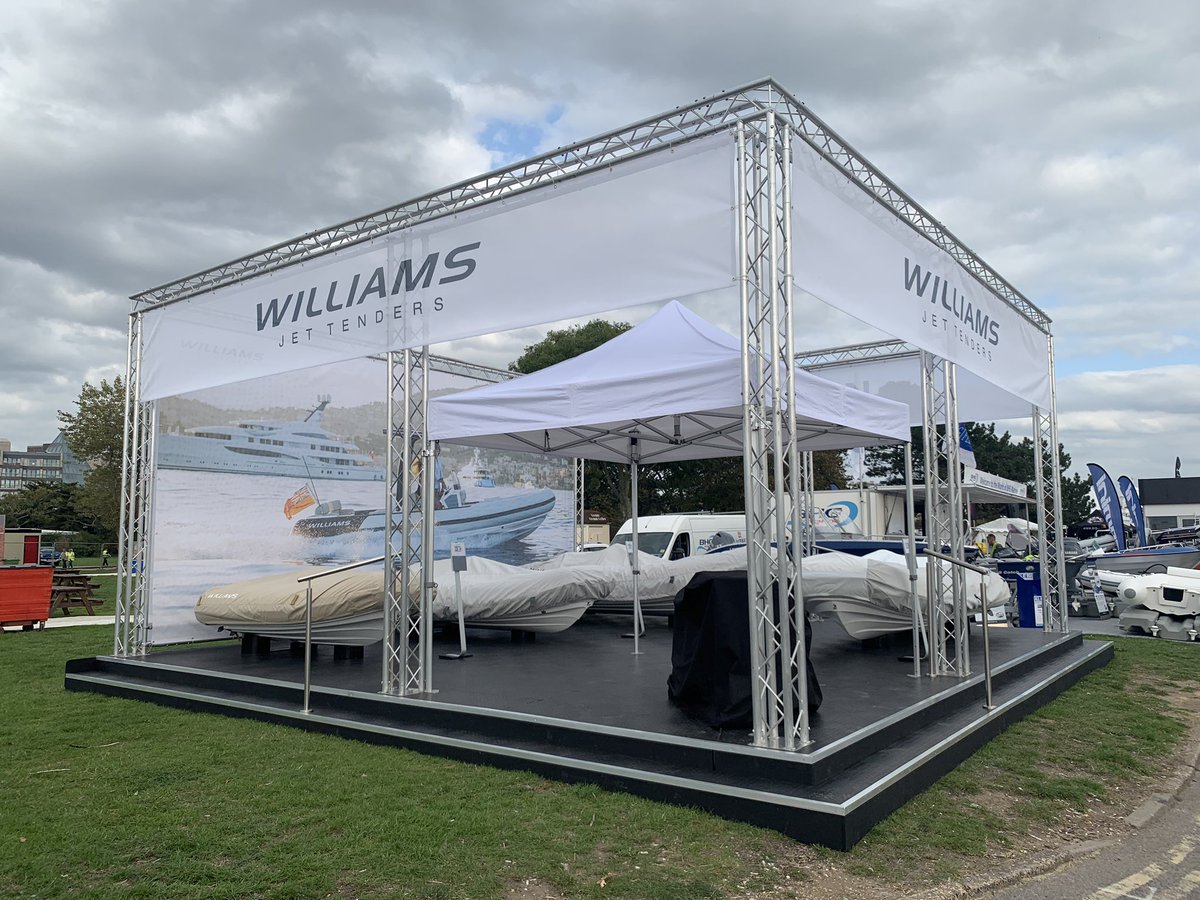boatscouk's tweet photo. We are so excited ! The #Boats2020 Southampton show opens at 10am tomorrow and runs for 10 days . Come and see us on @WilliamsTenders @PrincessYachts and @parkerboats ! #smaller #boutique #special #show #boatsforsale https://t.co/YPK2w0NxSq