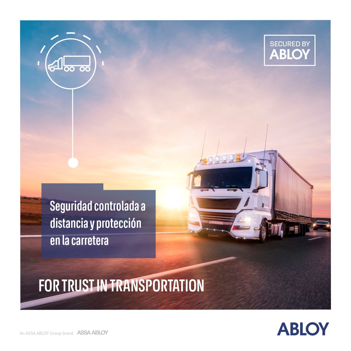 Los mayores riesgos en el transporte y la logística se relacionan con la seguridad frente a robos internos y externos en la cadena de suministro. soluciones inteligentes ABLOY para la Protección abloy.com

#abloy #securitysolution #seguridad #abloyfortrust #locks