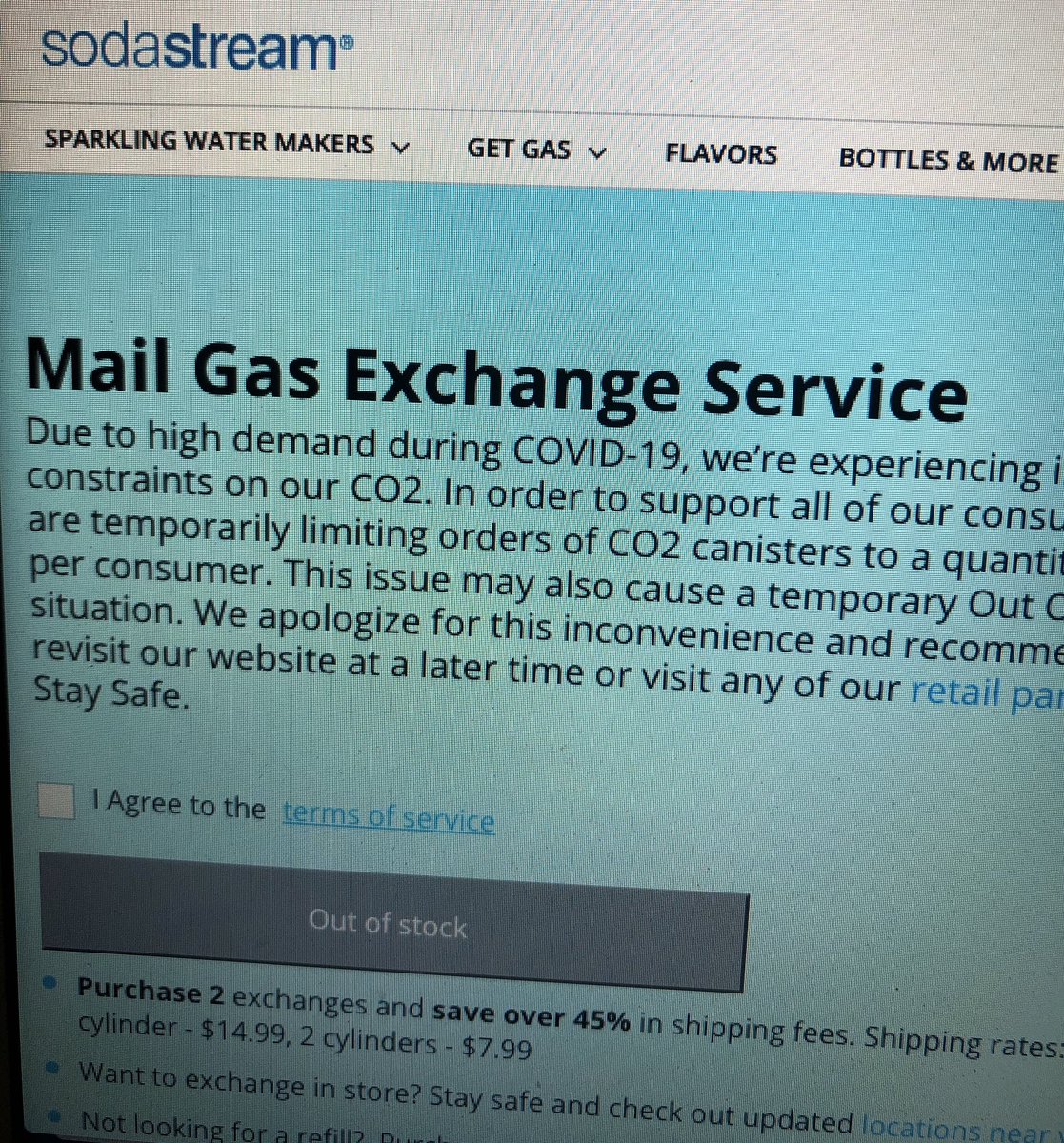 Mikeyhackett's tweet photo. @SodaStreamUSA @NikkiBeauchamp And the digital service? Timing? Been out for at least a week. https://t.co/YEN5zsiGwA