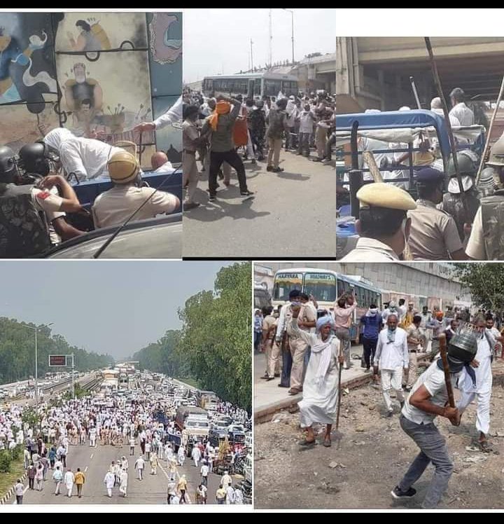 #किसान_आंदोलन चल रहा है लेकिन #किसान की औलाद को अपनी नहीं #कंगना की चिंता है !!
#पिपली_कांड #शर्मनाक है निंदनीय है
अब कोई नहीं बोलेगा
