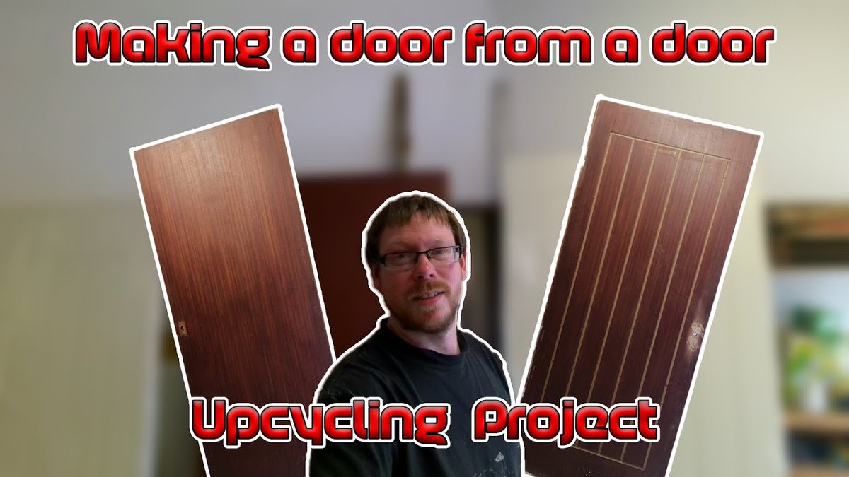 Philscorneruk's tweet photo. Been at home ill for a couple of days now 🤒, took the time to finally get round to editing a couple of videos. In this one I made a new door from an old door to match the rest of the doors fitted in a house.
#diy #upcycle #router #woodwork #recycle

https://t.co/FIN4pqRyUg https://t.co/VOXV7gGgOu